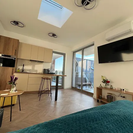 Słoneczny Widok Boczny Na Jezioro Apartament Charzykowy