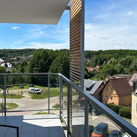 Słoneczny Widok Boczny Na Jezioro